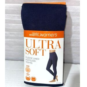 Ultra Soft Fleece Lined Footless Tights Blissful Benefits Warner 2XL 3XL NEW